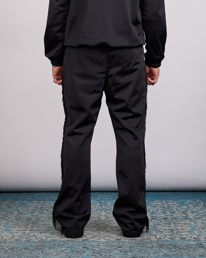 Needles Fringe Tricot Jersey Track Pant Black