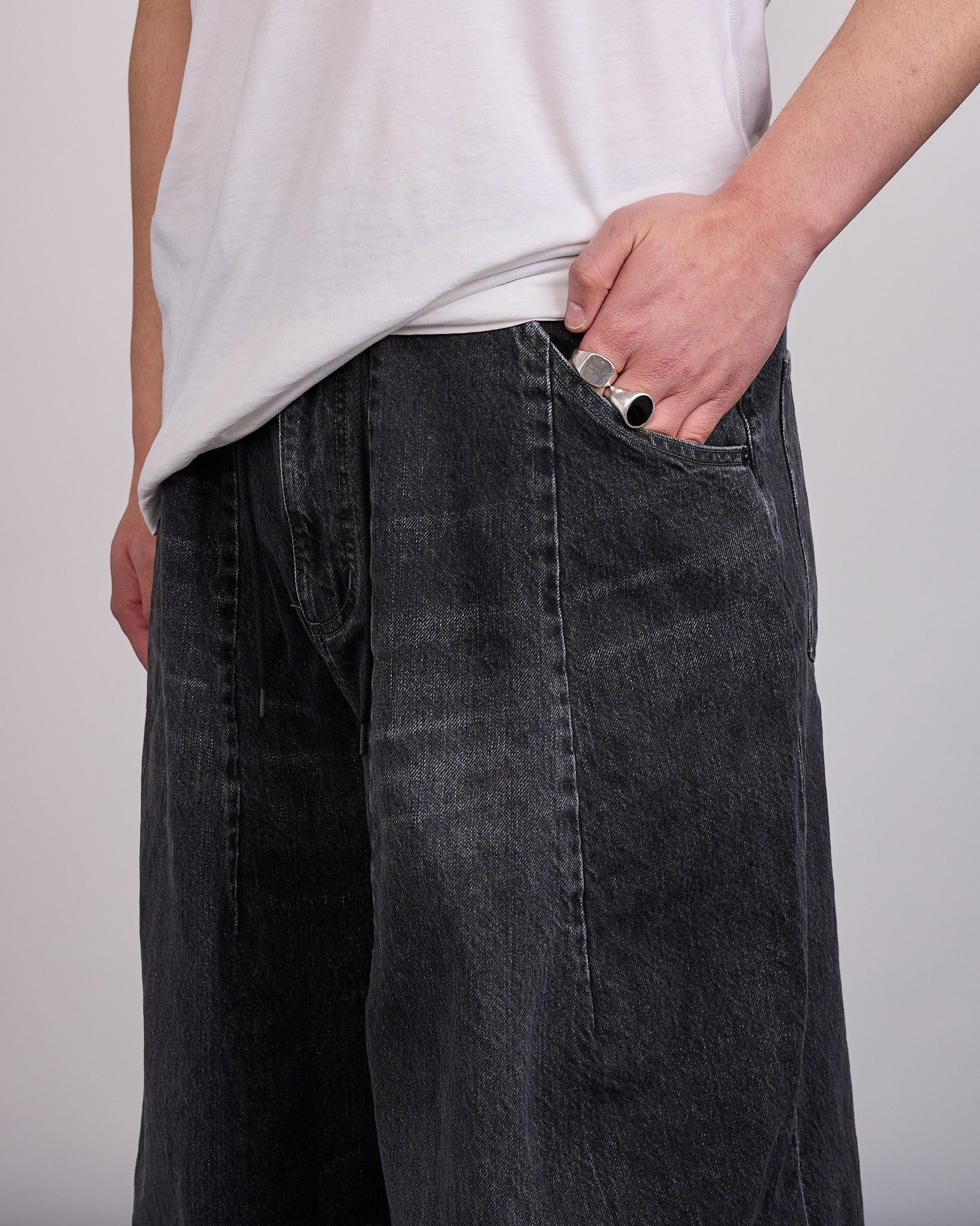 Needles H.D. 12oz Denim Jean Black – LESS 17