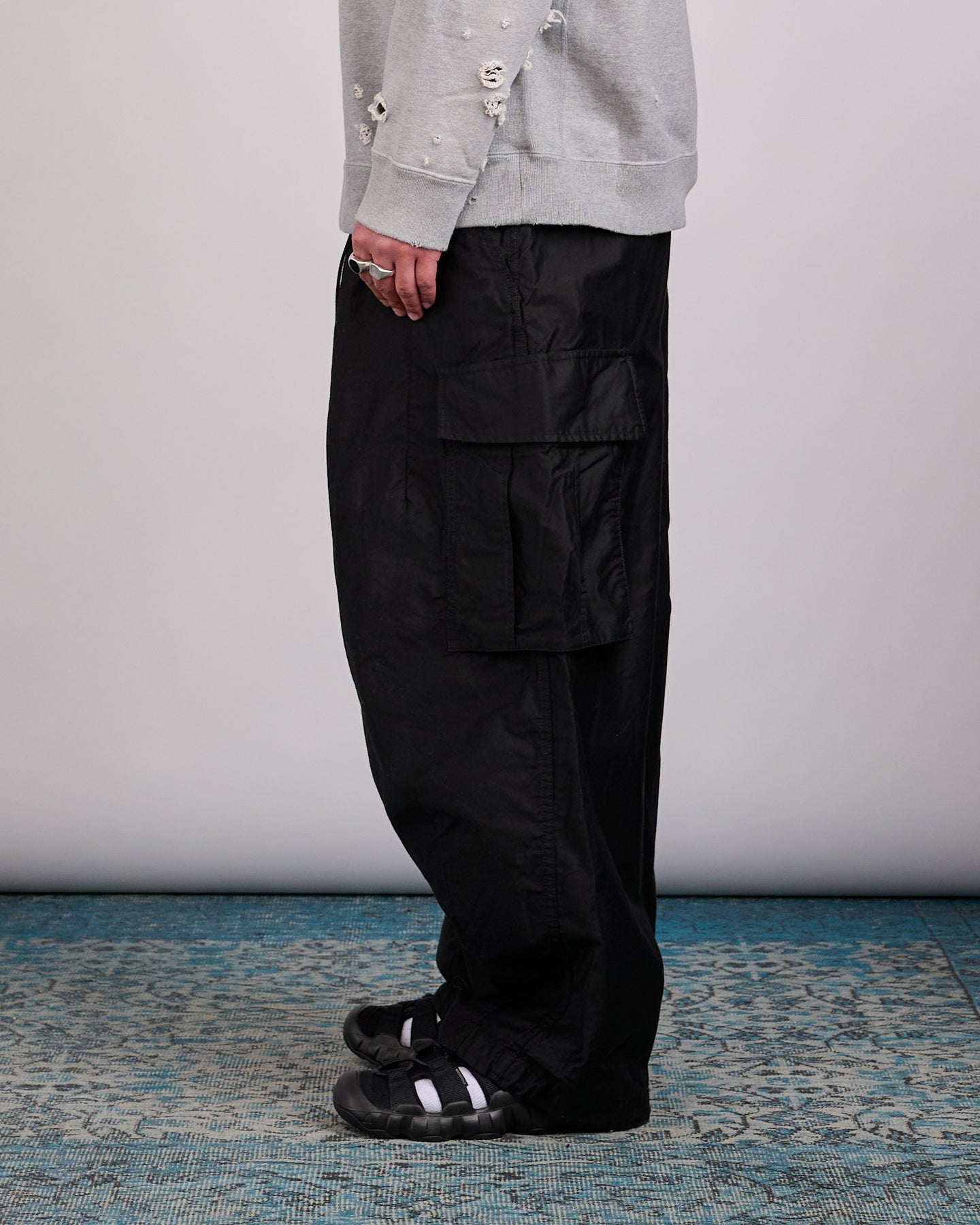 Needles H.D. BDU Cotton Pant Black – LESS 17