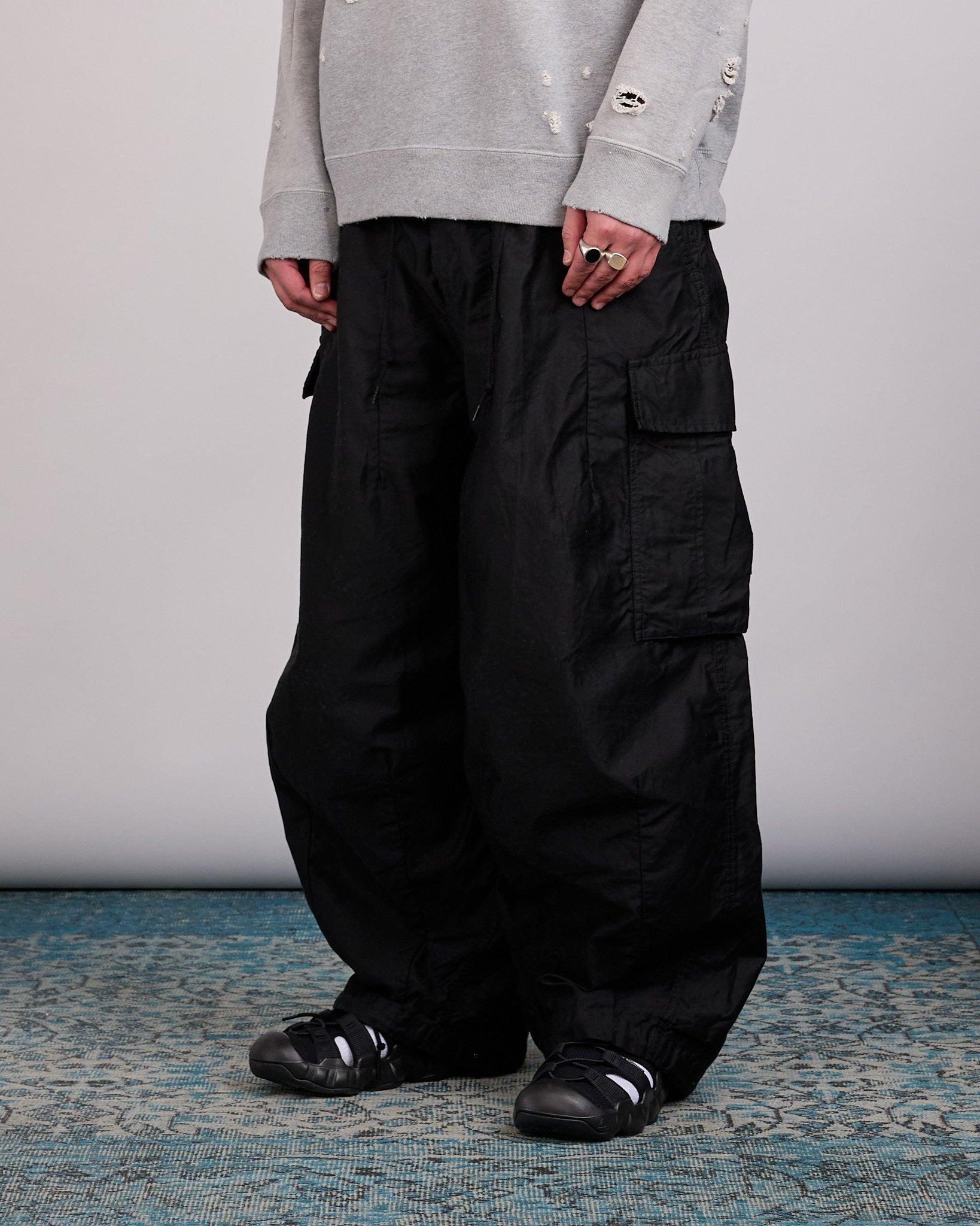 Needles H.D. BDU Cotton Pant Black – LESS 17