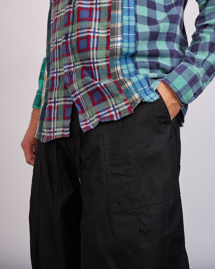 Needles H.D. Cotton Fatigue Pant Black