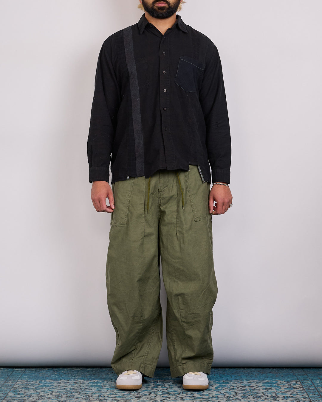 Needles H.D. Cotton Fatigue Pant Olive