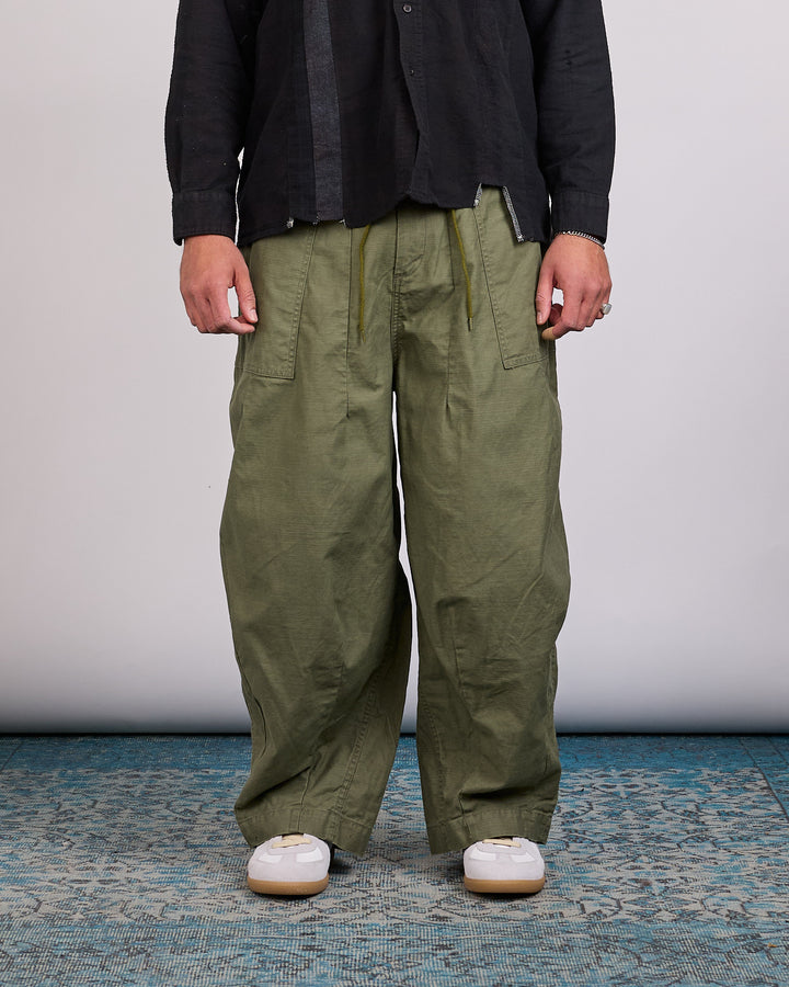 Needles H.D. Cotton Fatigue Pant Olive