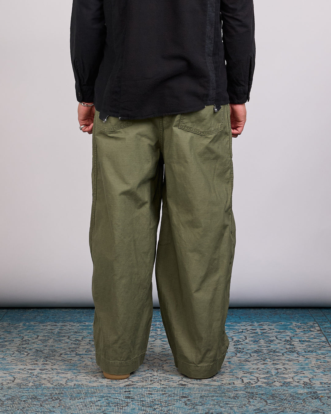 Needles H.D. Cotton Fatigue Pant Olive