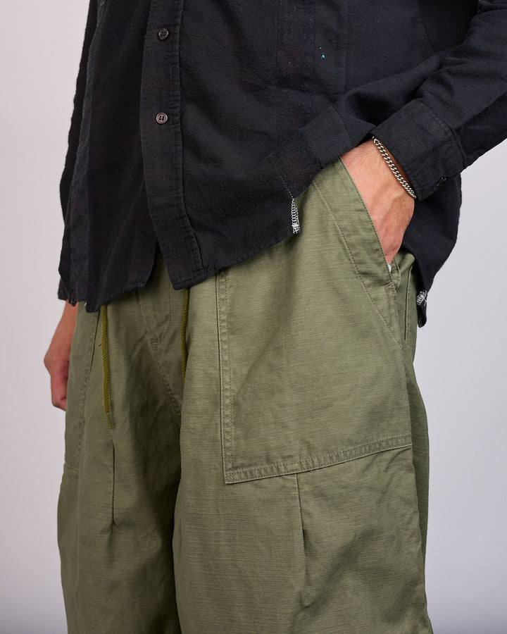 Needles H.D. Cotton Fatigue Pant Olive