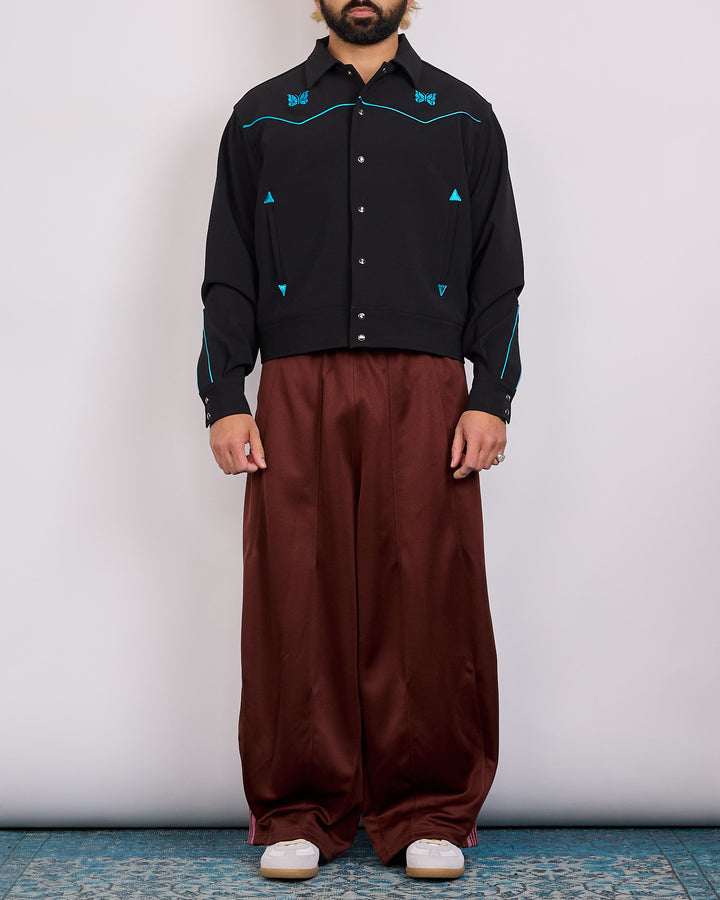 Needles H.D. Track Pant Poly Smooth Brown