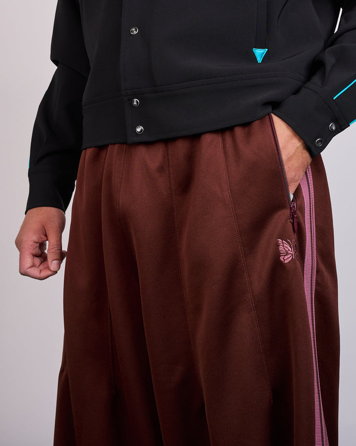 Needles H.D. Track Pant Poly Smooth Brown