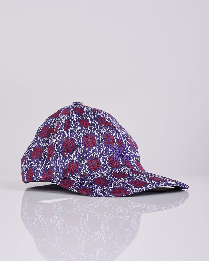 Needles Jacquard Baseball Cap Flower