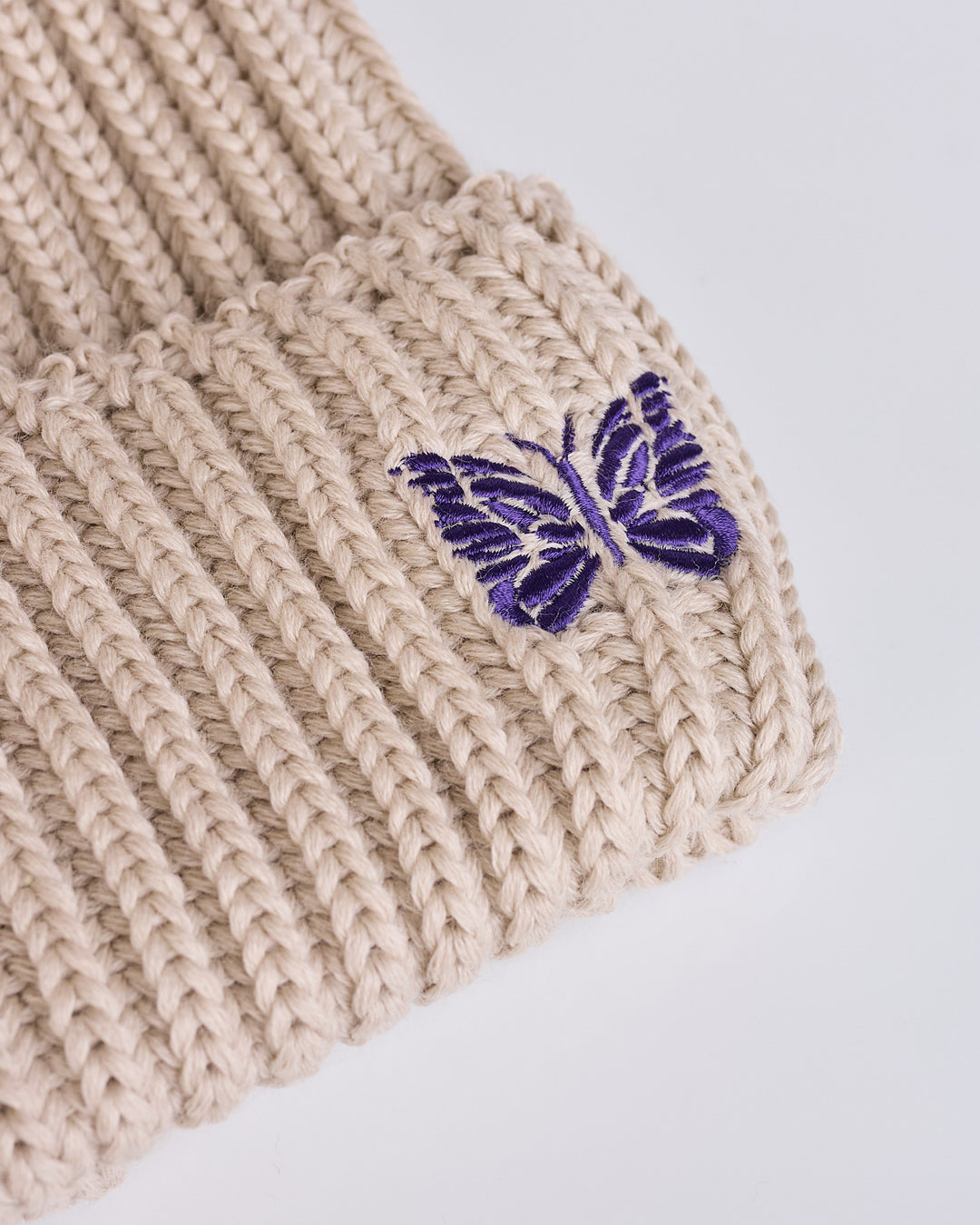 Needles Merino Wool Watchcap Beanie Beige