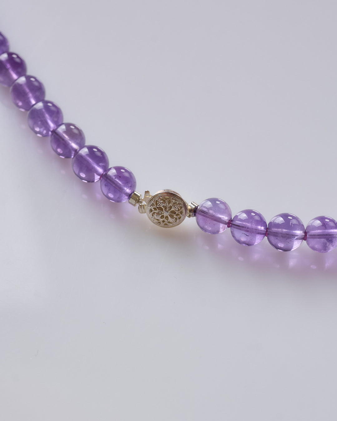 Needles Necklace Amethyst