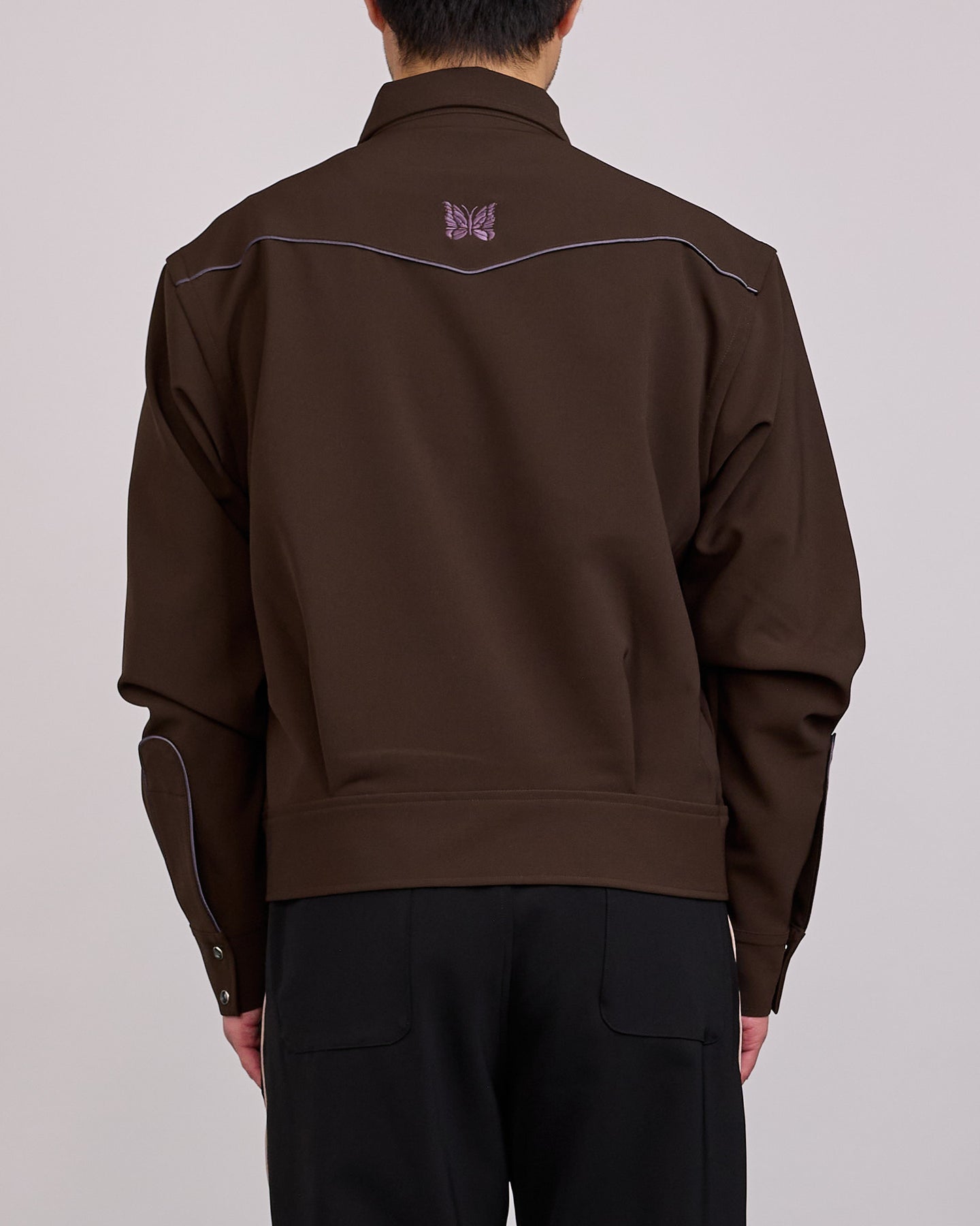 ジャケット・アウター NEEDLES Piping Cowboy Jacket Brown M NeedlesPipingCowboyPantDoubleC