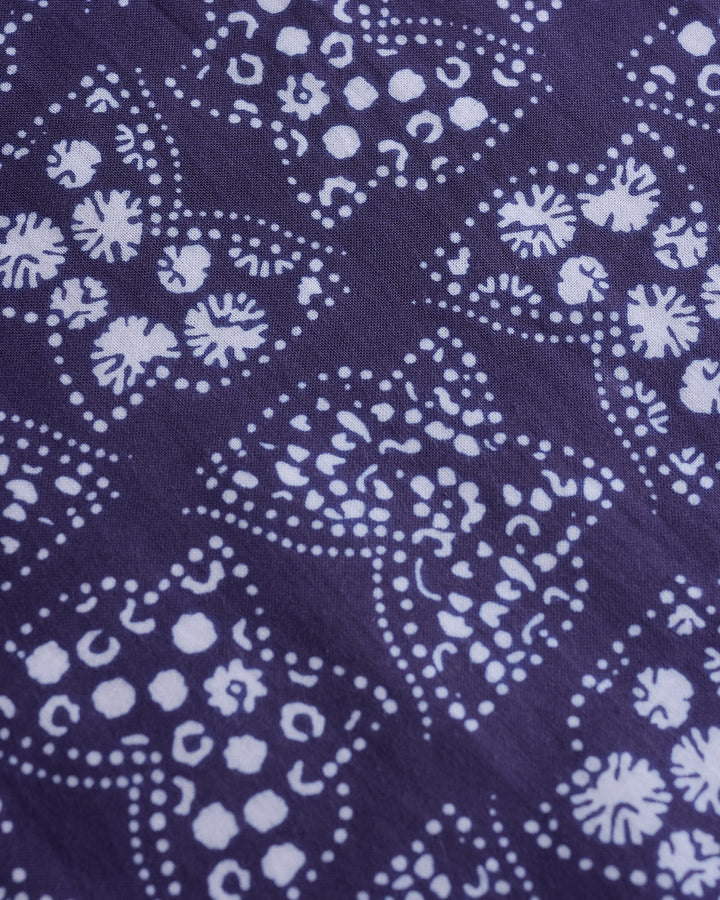 Needles Tengui Bandana Paisley Print Purple