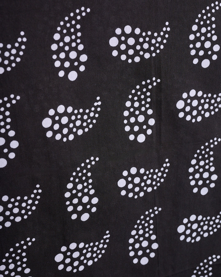 Needles Tenugui Bandana Paisley Black