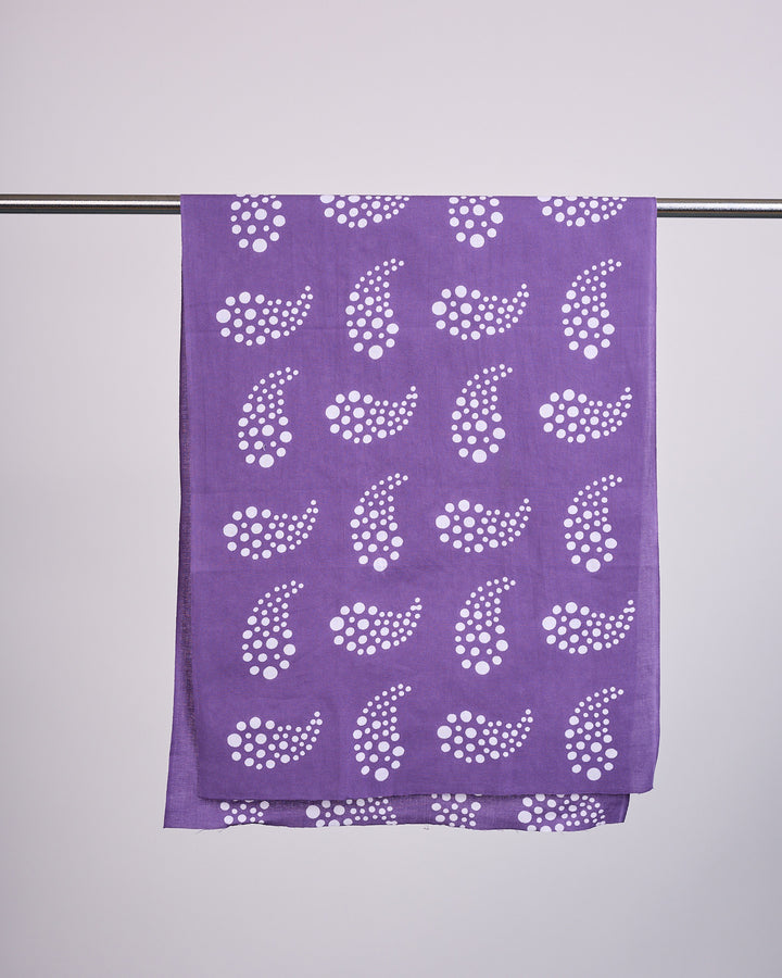 Needles Tenugui Bandana Paisley Purple