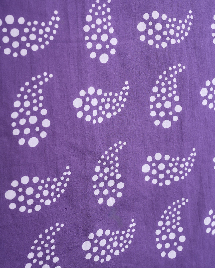 Needles Tenugui Bandana Paisley Purple