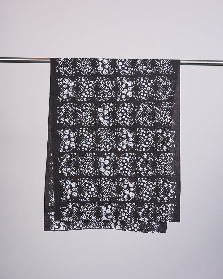 Needles Tenugui Bandana Papillon Black