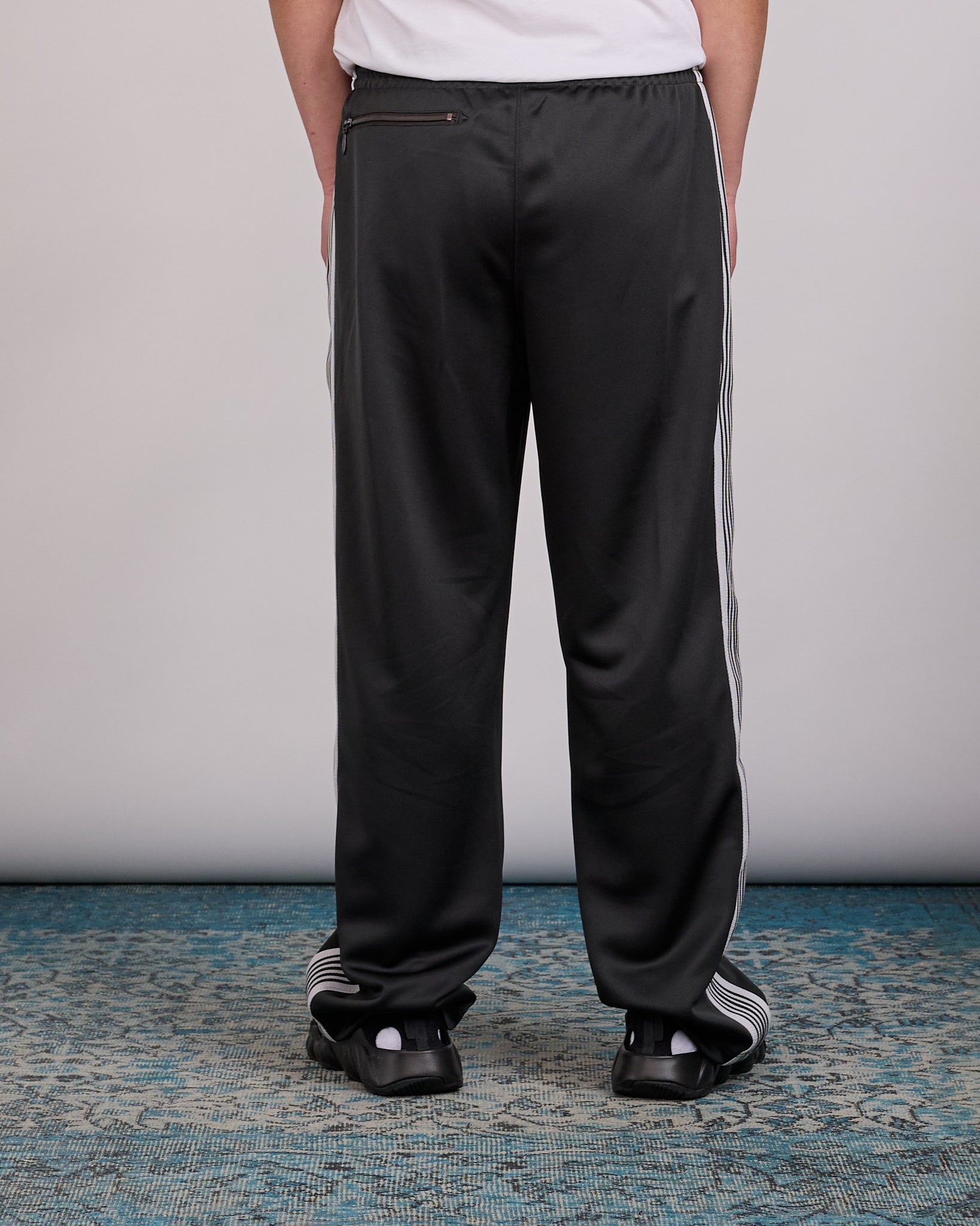 Needles Track Pant Poly Smooth Charcoal – LESS 17