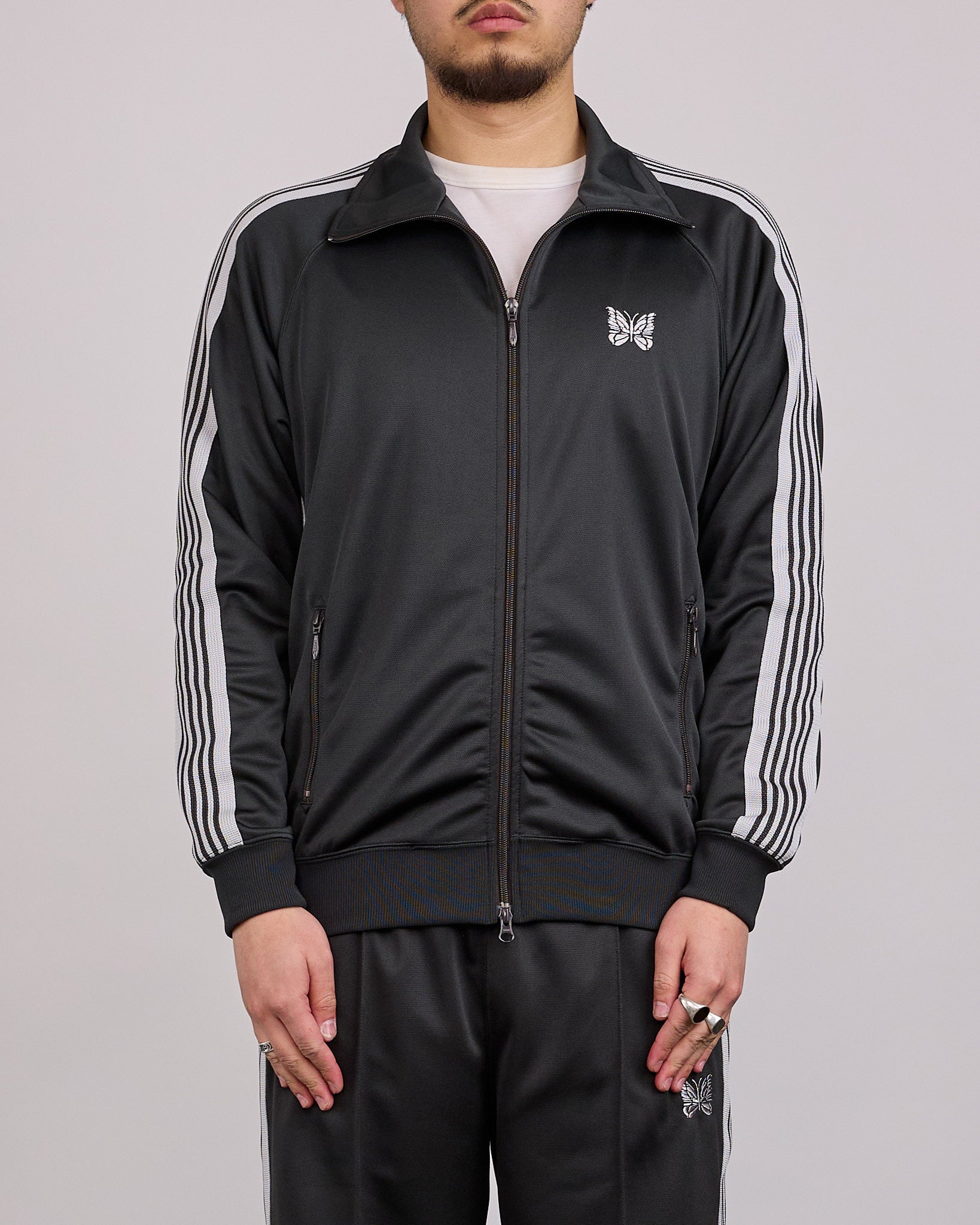 【美品】Needles Track Jacket Poly Smooth L NEEDLES（ニードルズ）PU271 TRACK JACKET - POLY SMOOTHの通販