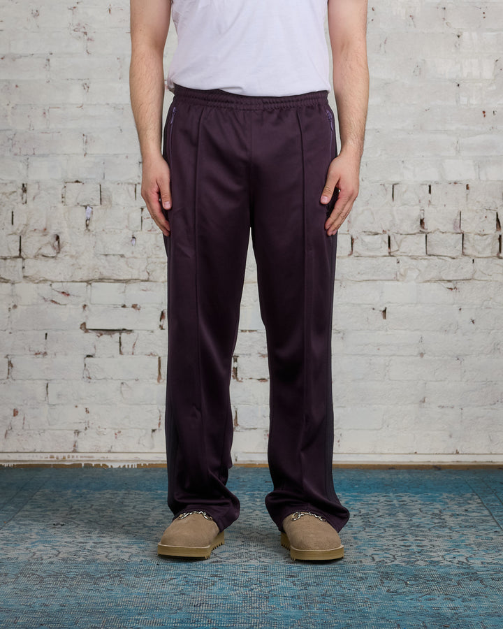 Needles Track Pant Poly Smooth Dark Purple