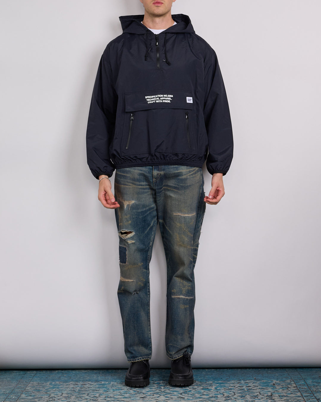 Neighborhood Anorak Jacket Black