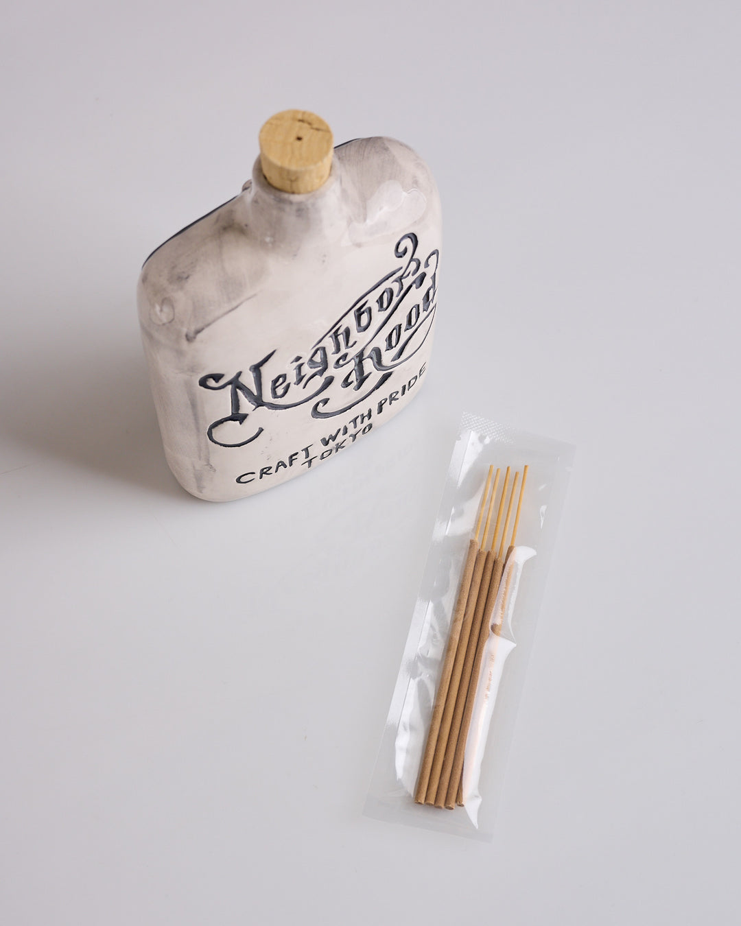 Neighborhood Bottle Incense Holder 261 Black