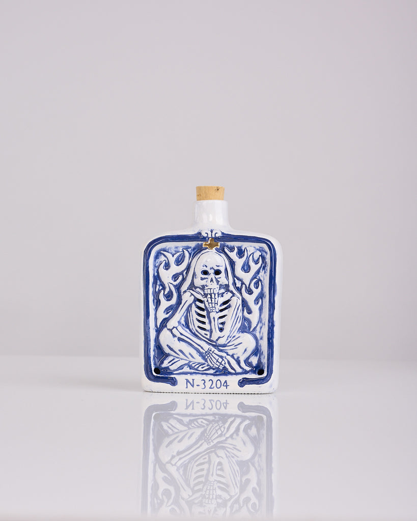 Neighborhood Bottle Incense Holder Blue – LESS 17