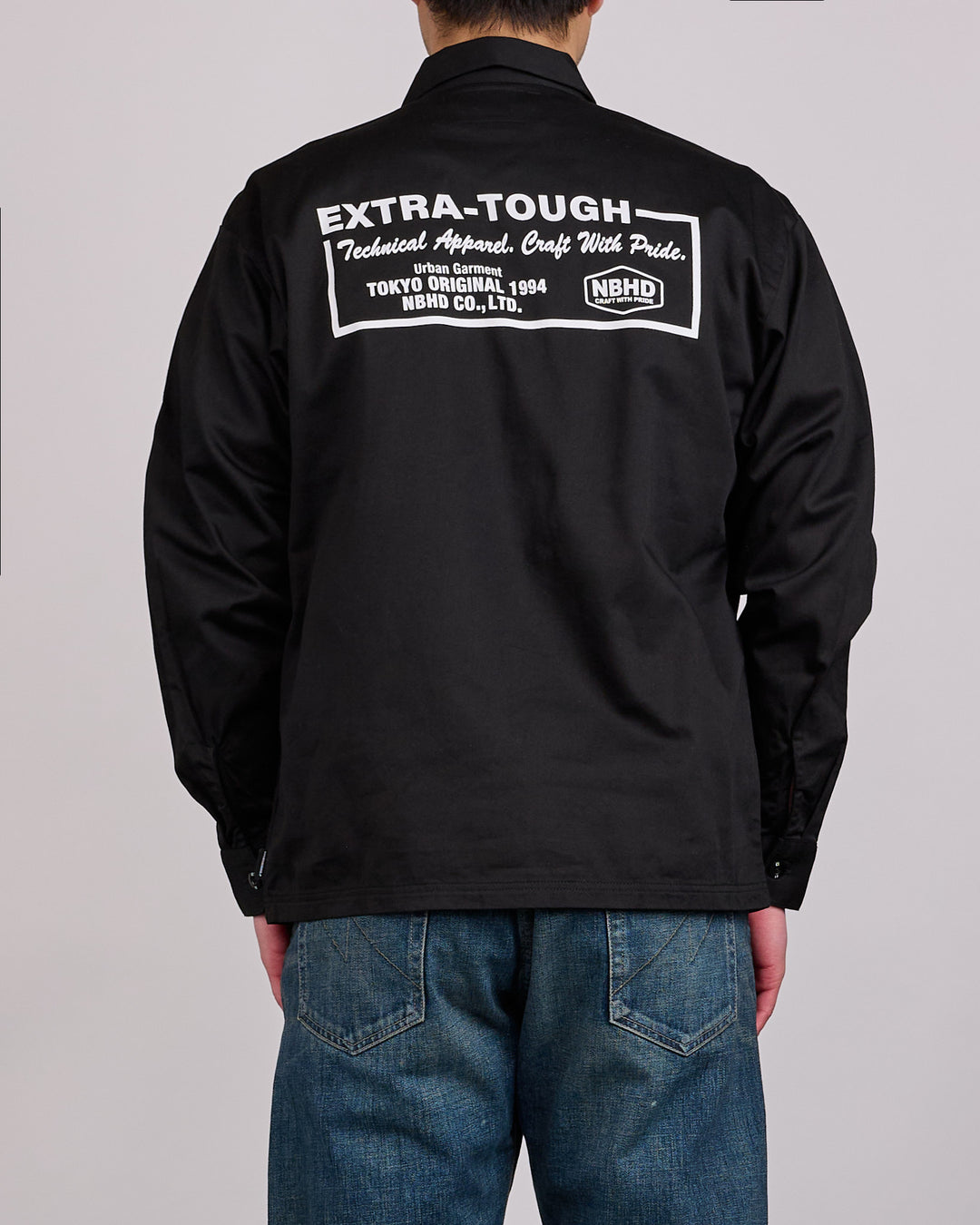 Neighborhood Classic Work Shirt LS-2 261 Black