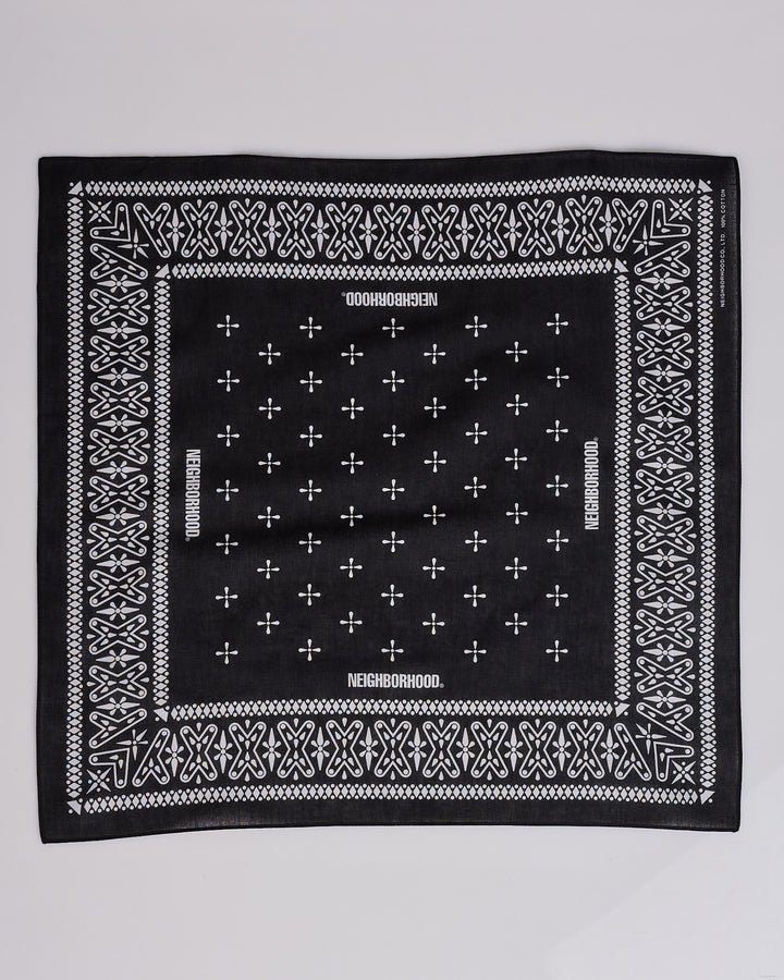 Neighborhood Cross Bandana 261 Black