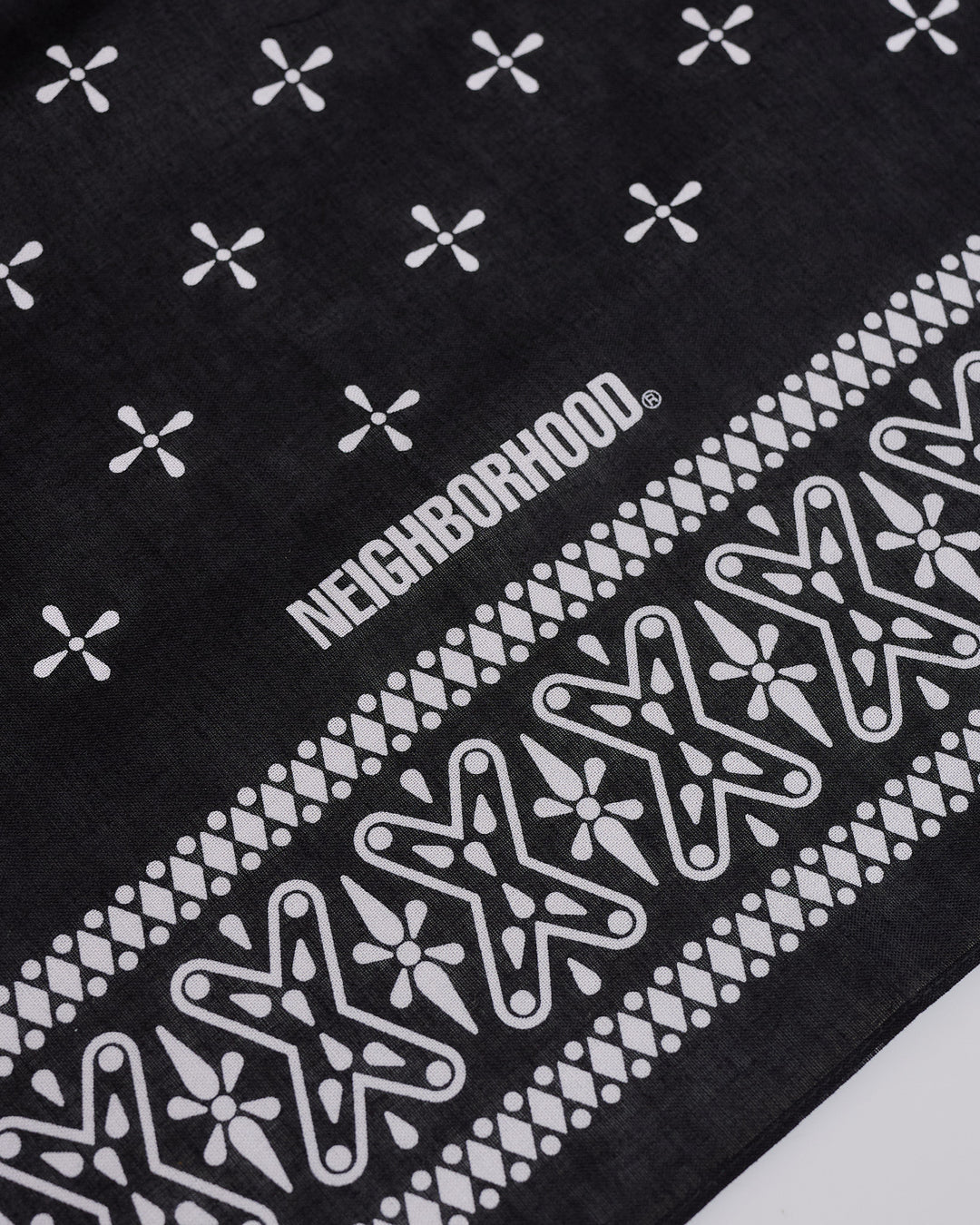 Neighborhood Cross Bandana 261 Black