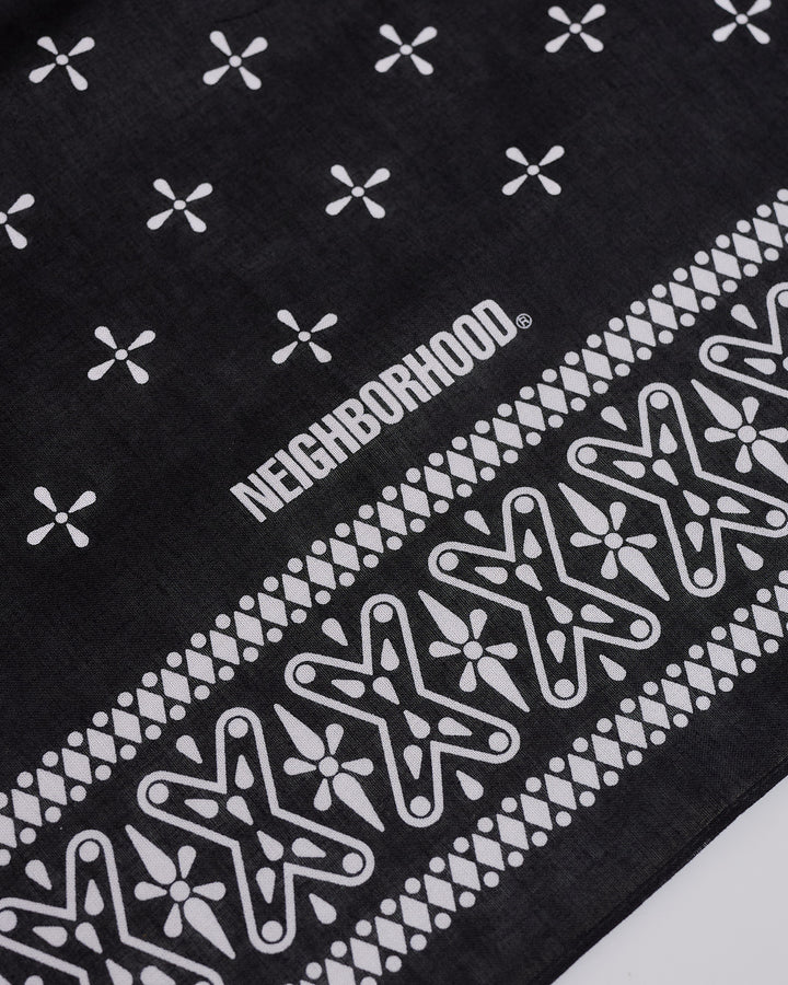 Neighborhood Cross Bandana 261 Black