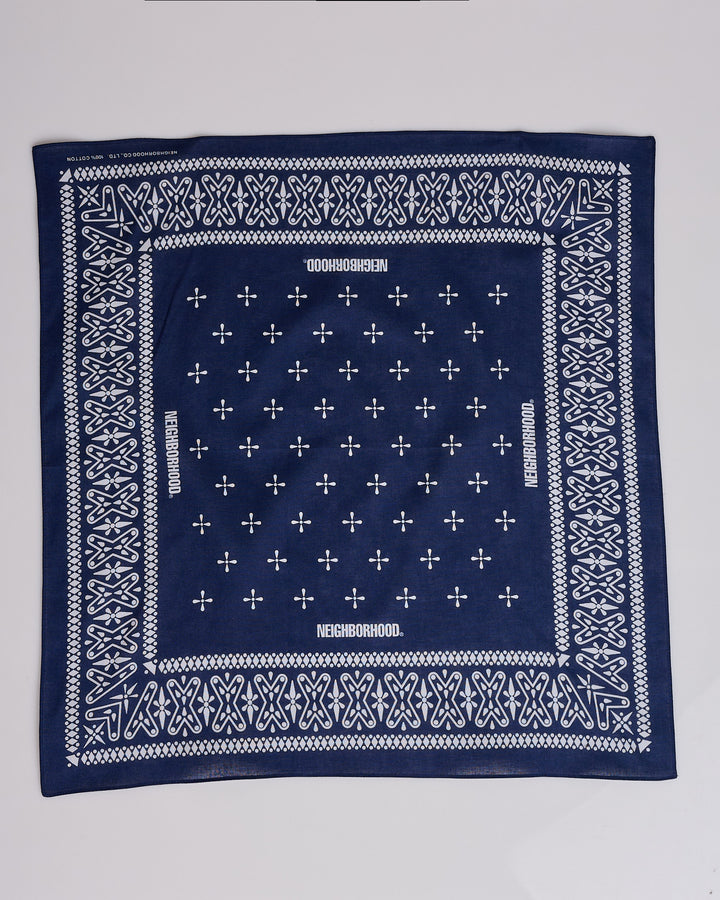 Neighborhood Cross Bandana 261 Navy