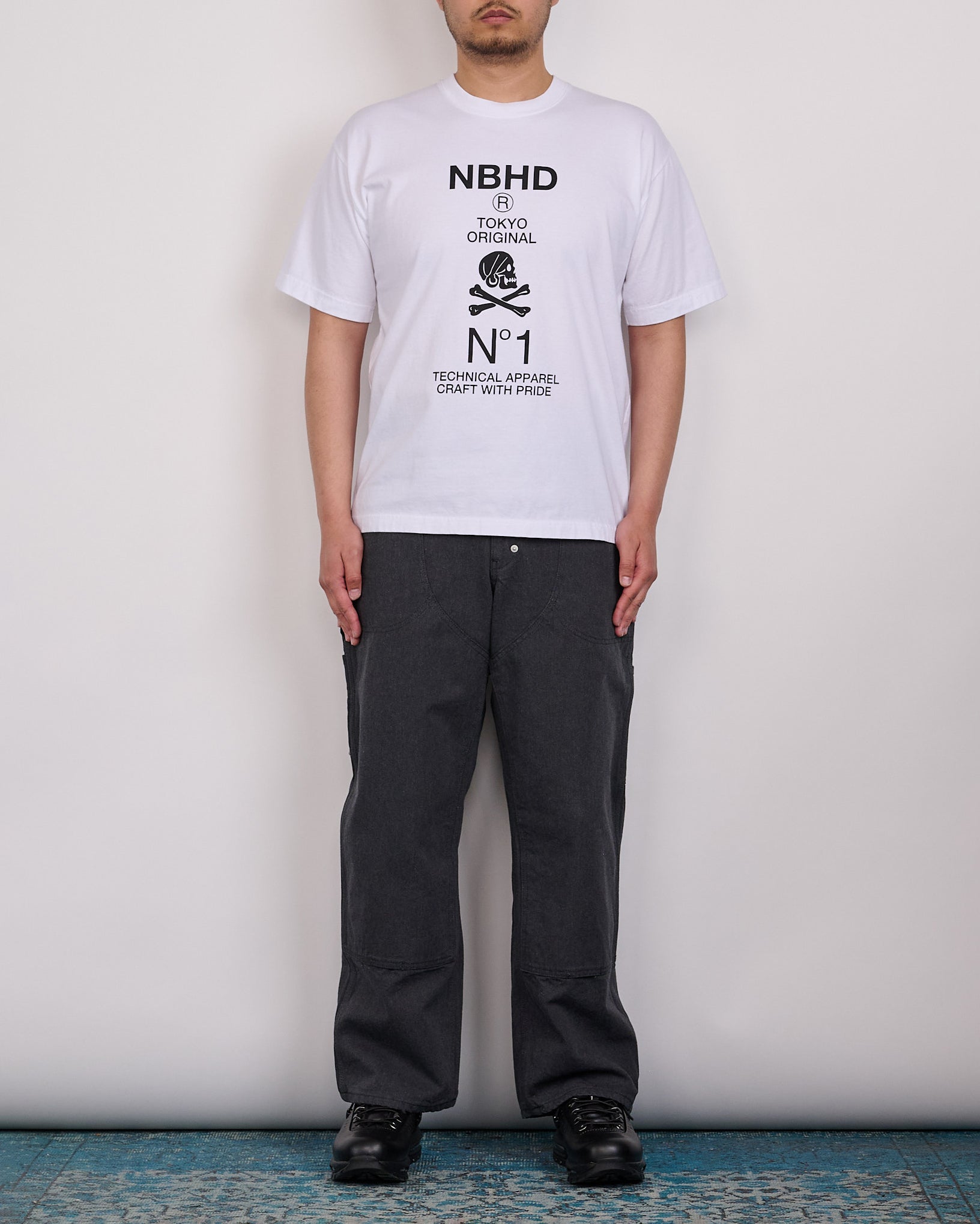 Neighborhood Double Knee Duck Pant 261 Black – LESS 17