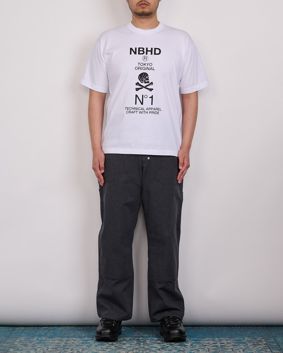 Neighborhood Double Knee Duck Pant 261 Black