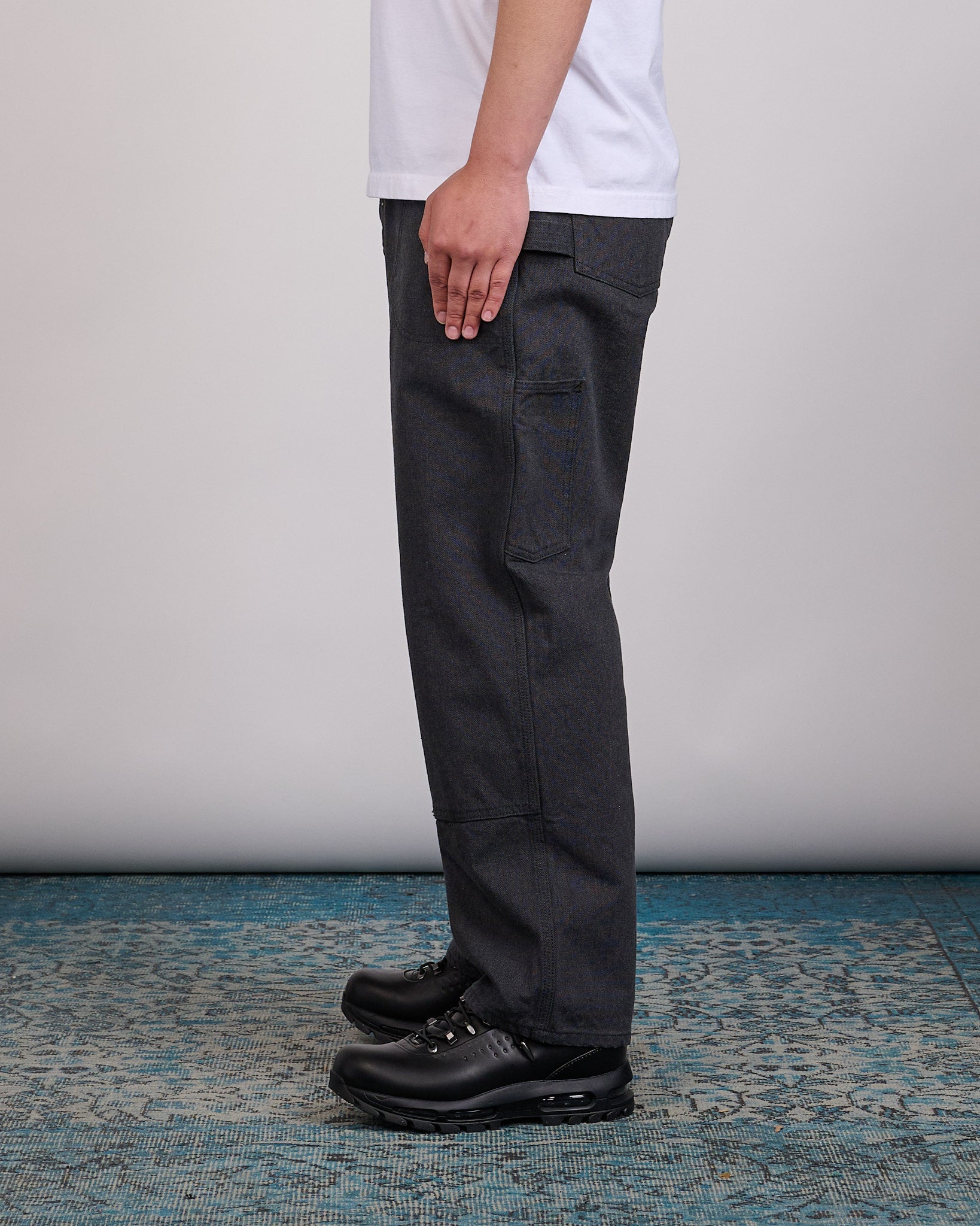 Neighborhood Double Knee Duck Pant 261 Black – LESS 17