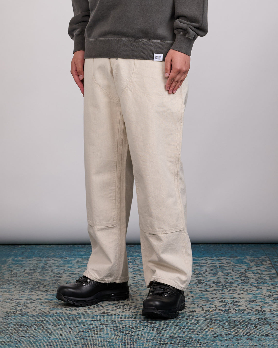 Neighborhood Double Knee Duck Pant 261 Oatmeal
