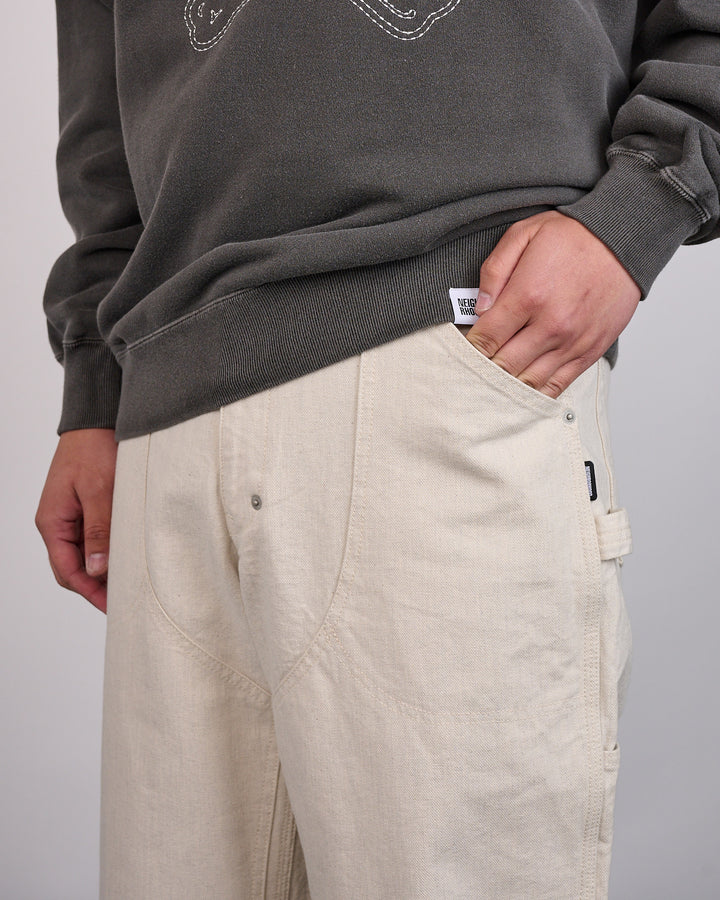 Neighborhood Double Knee Duck Pant 261 Oatmeal