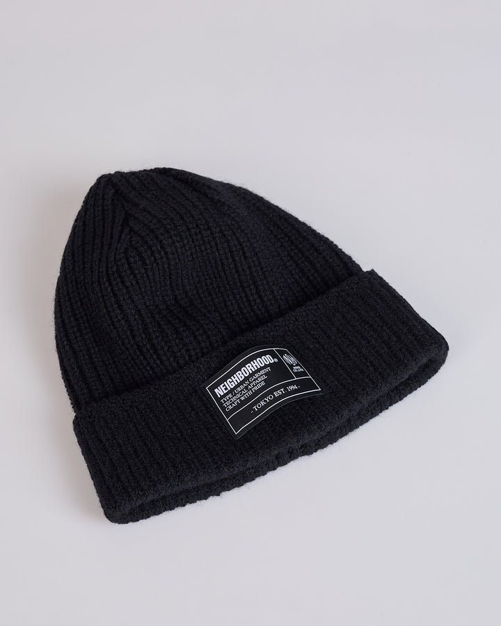 Neighborhood JP Beanie Black