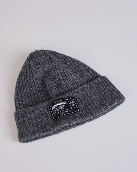 neighborhood JP Beanie 黒 新品未使用 Neighborhood JP Beanie Charcoal – LESS 17