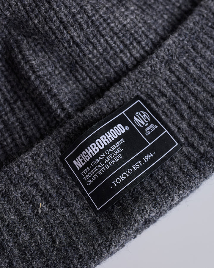 Neighborhood JP Beanie Charcoal