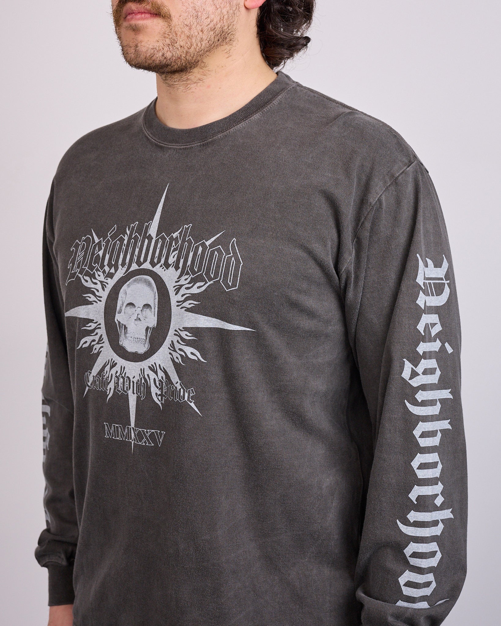 Neighborhood LS-15 Long Sleeve T-Shirt Black – LESS 17