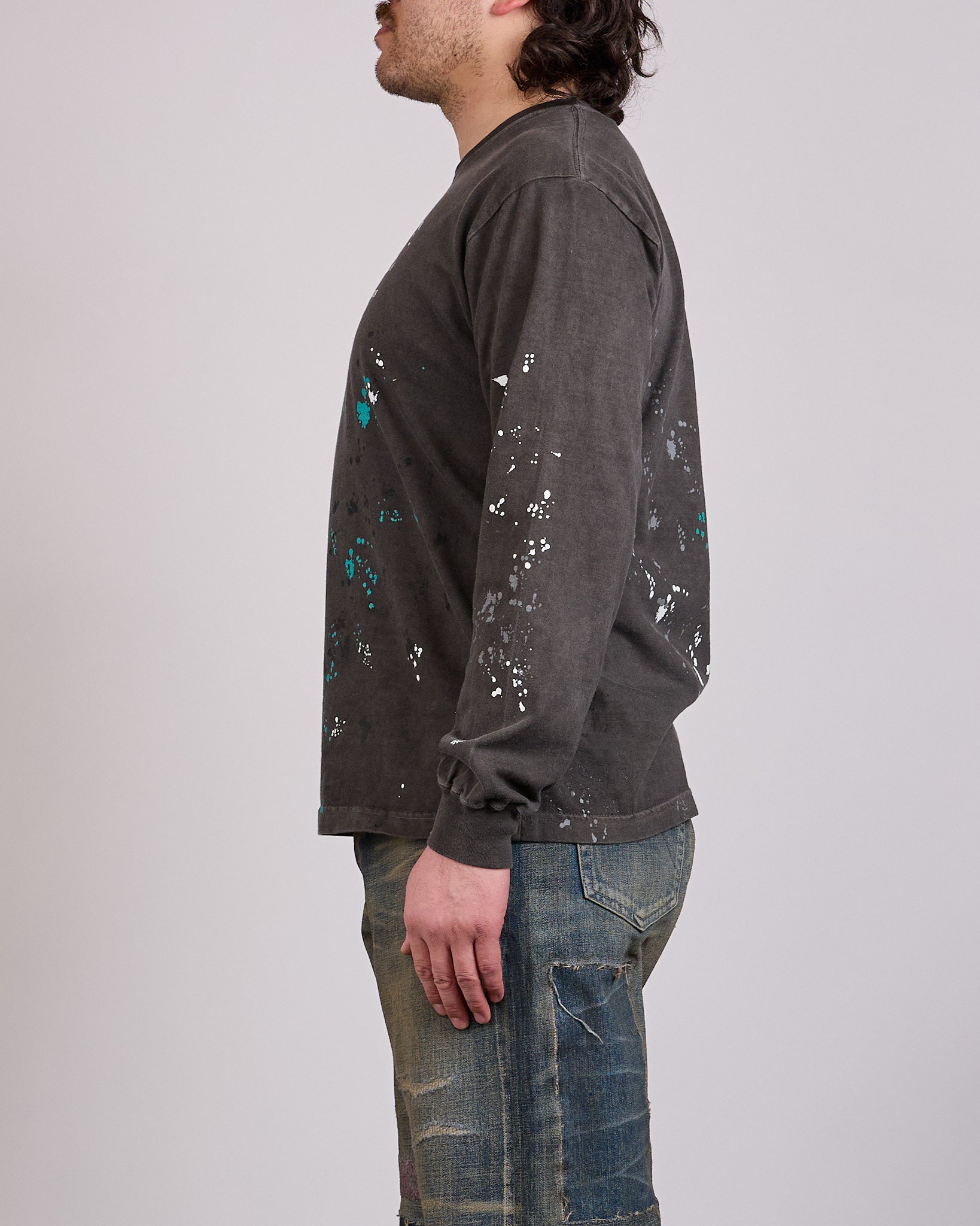 Neighborhood LS-18 Long Sleeve T-Shirt Black – LESS 17