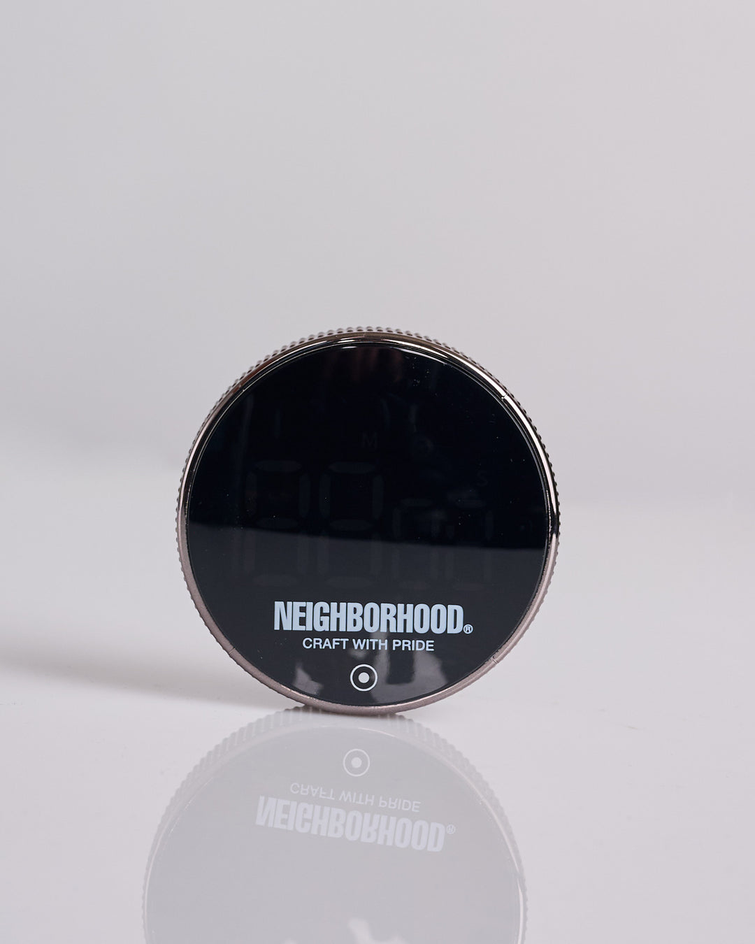 Neighborhood Logo Kitchen Timer Black