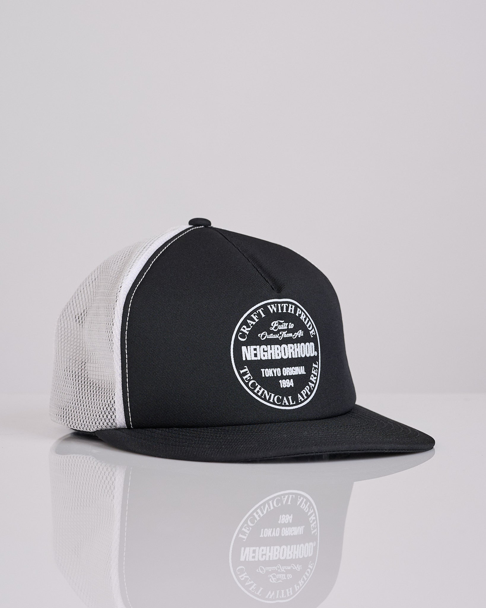 Neighborhood Mesh Cap-2 261 Black – LESS 17