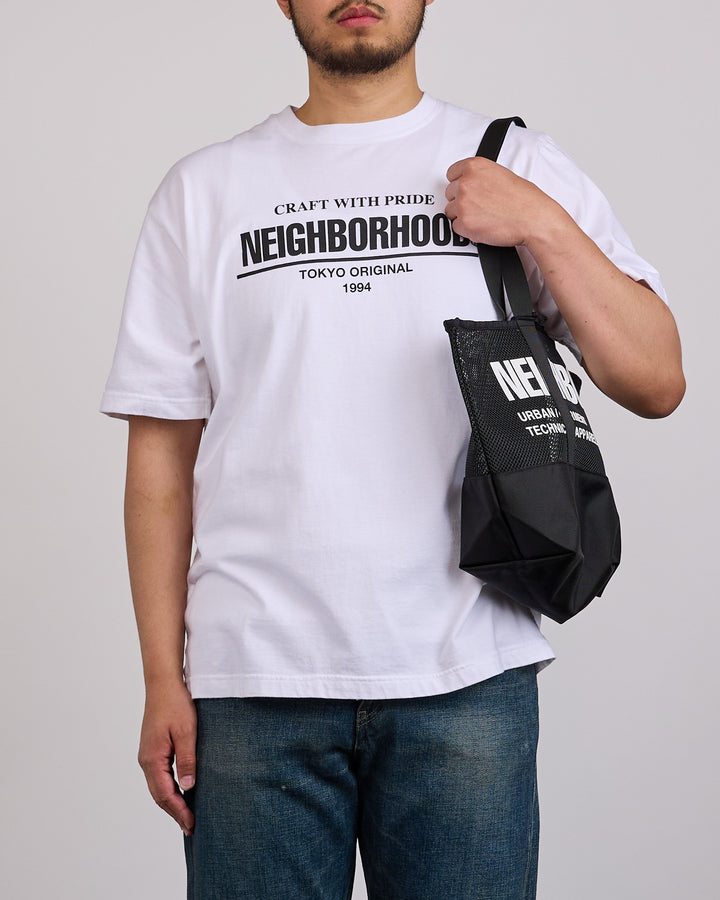Neighborhood Mesh Tote Bag 261 Black
