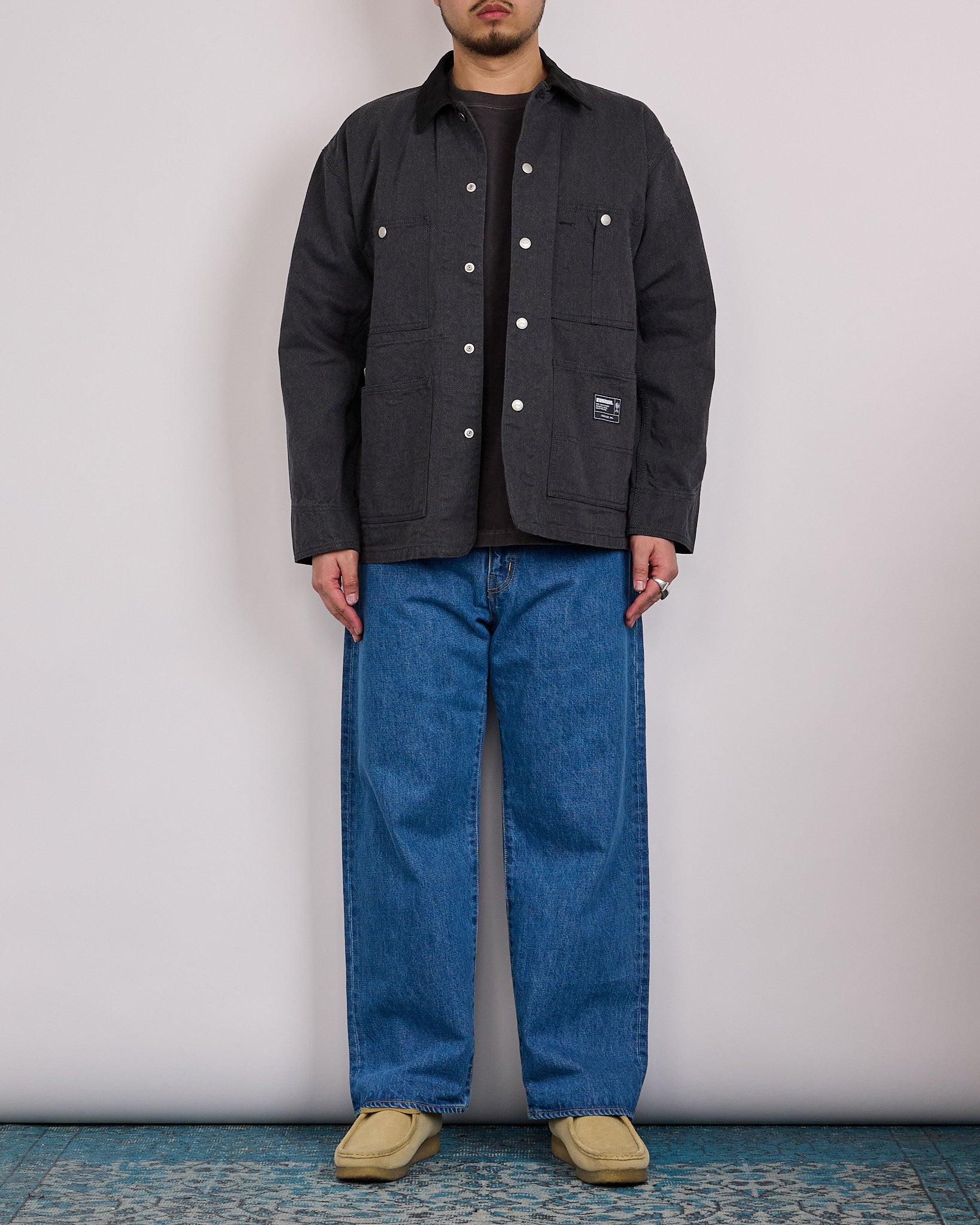 Neighborhood Ox Coverall Jacket 261 Black – LESS 17
