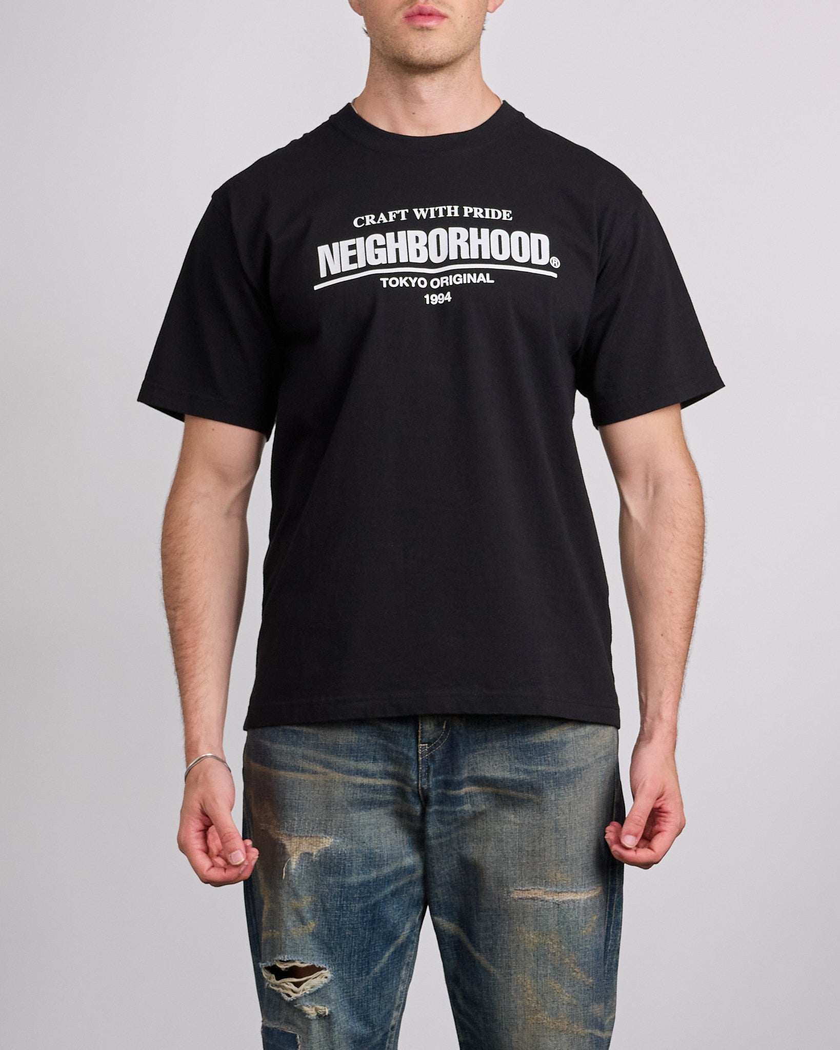 Neighborhood SS-1 T-Shirt Black – LESS 17