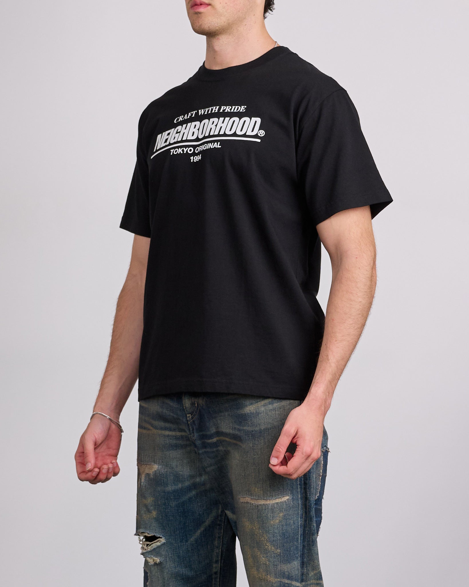 Neighborhood SS-1 T-Shirt Black – LESS 17