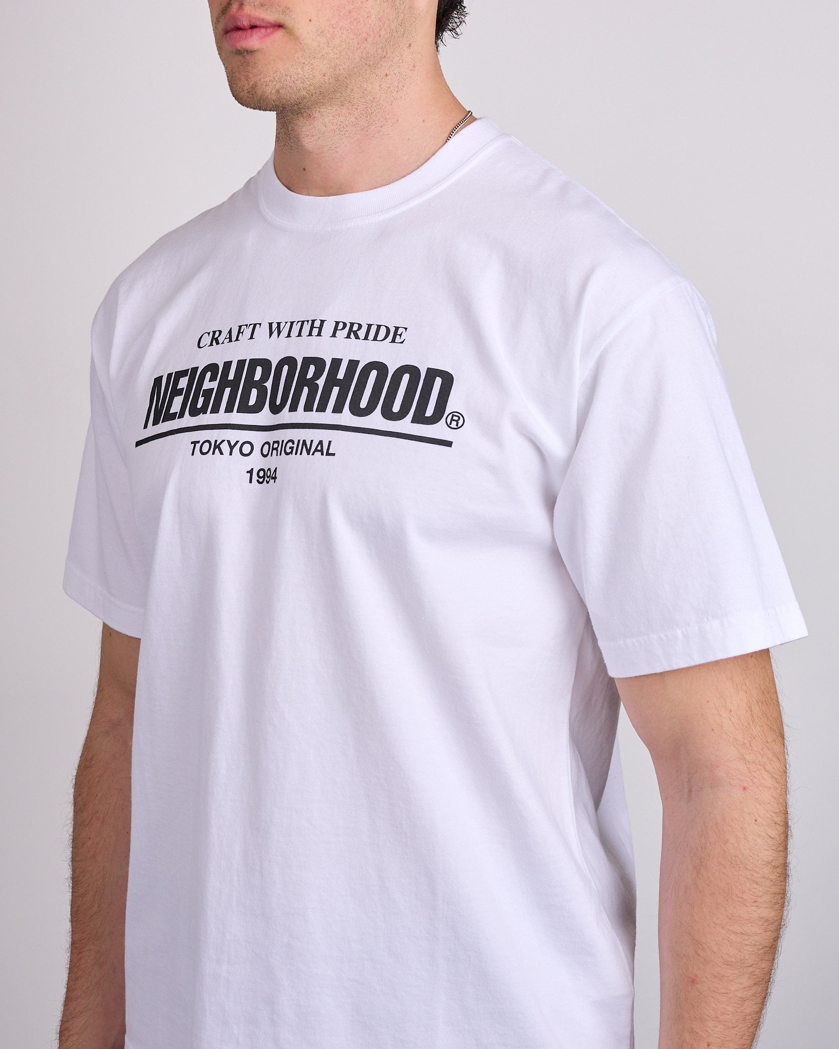 Neighborhood SS-1 T-Shirt White – LESS 17