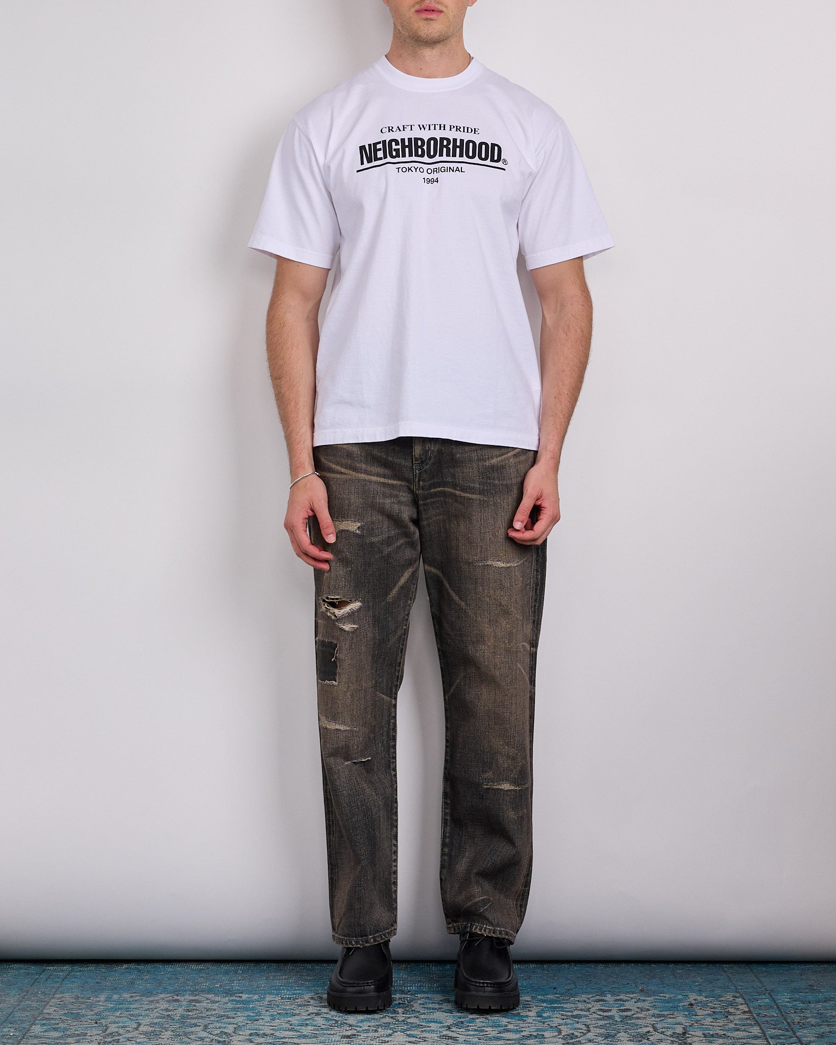 Neighborhood Savage DP Basic Jean Black – LESS 17