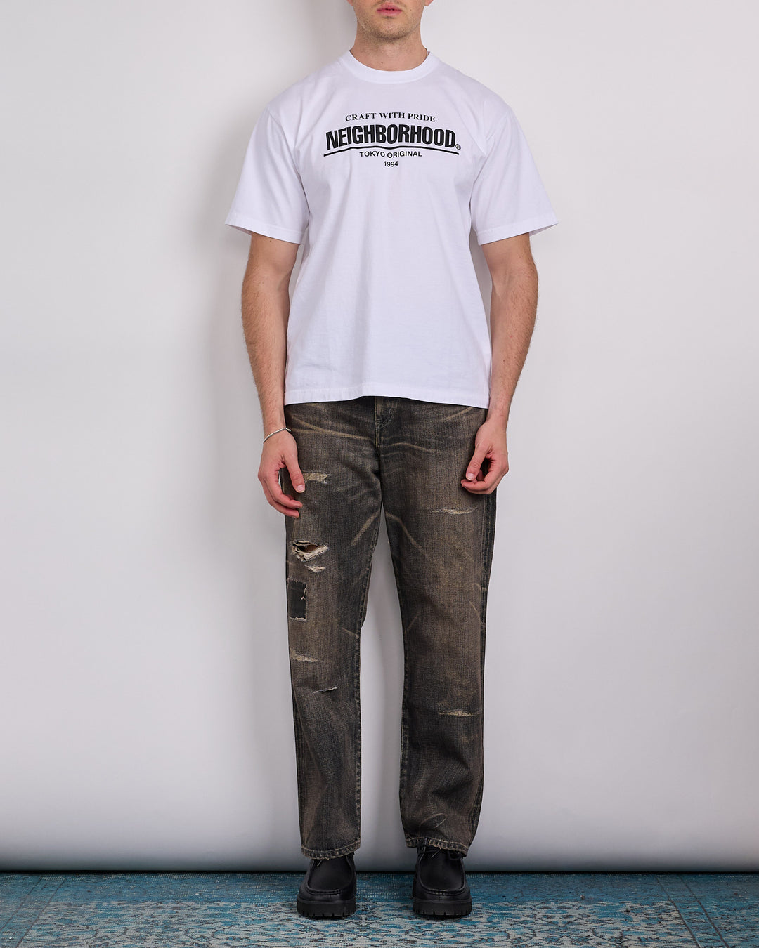 Neighborhood Savage DP Basic Jean Black